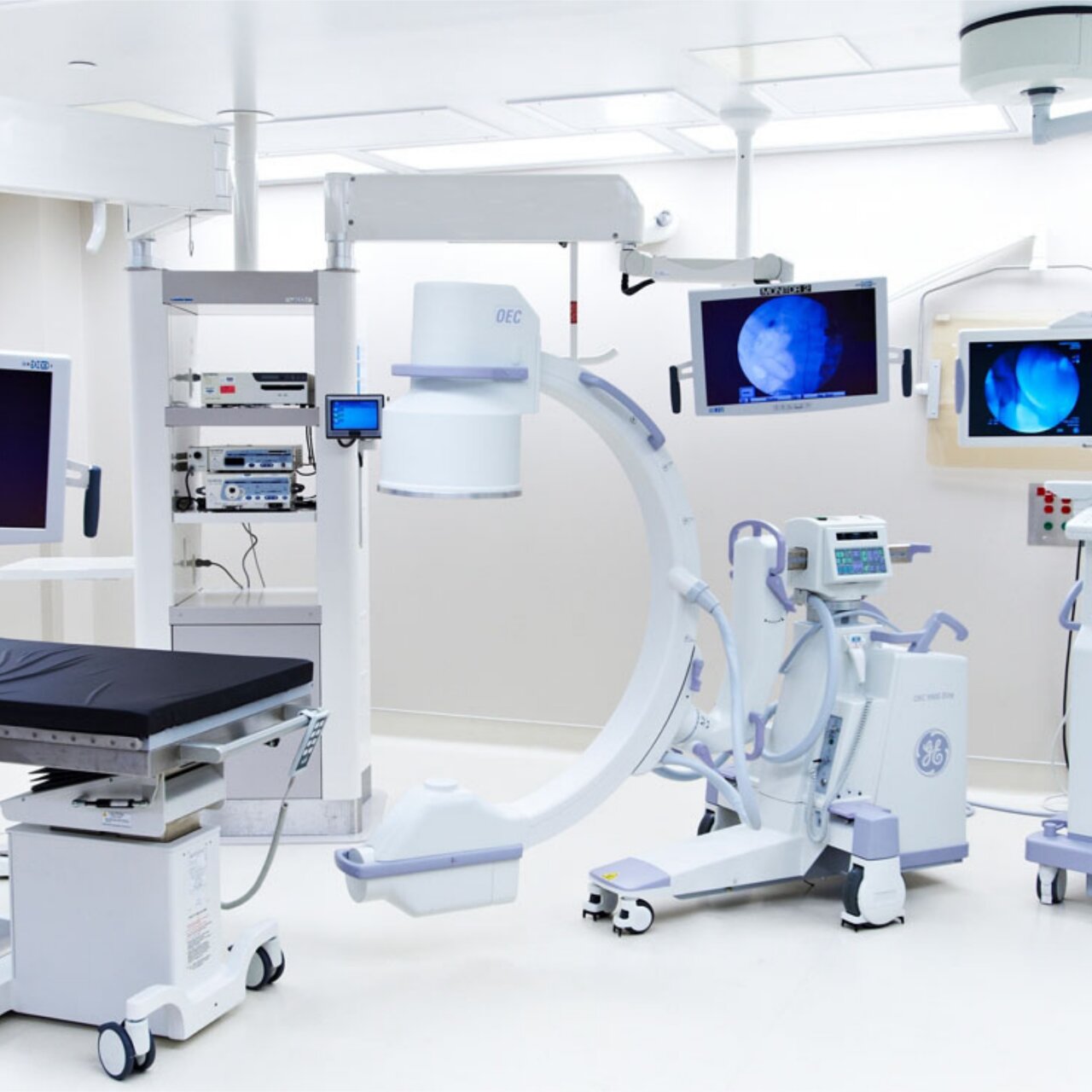 Modern Medical Equipment Room